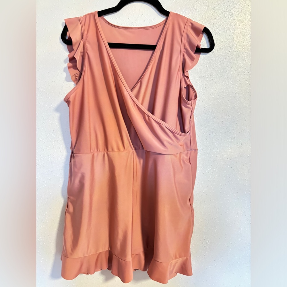 Coral Swim Dress New Never Worn XL